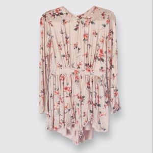 C&V Chelsea & Violet Floral Romper